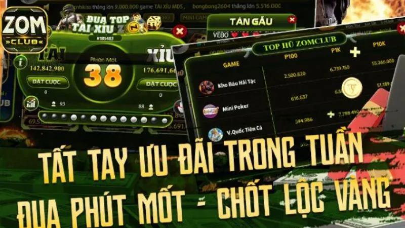 Top 5 lý do nên chọn Zomclub để chơi game nổ hũ Thanh Xà Bạch Xà